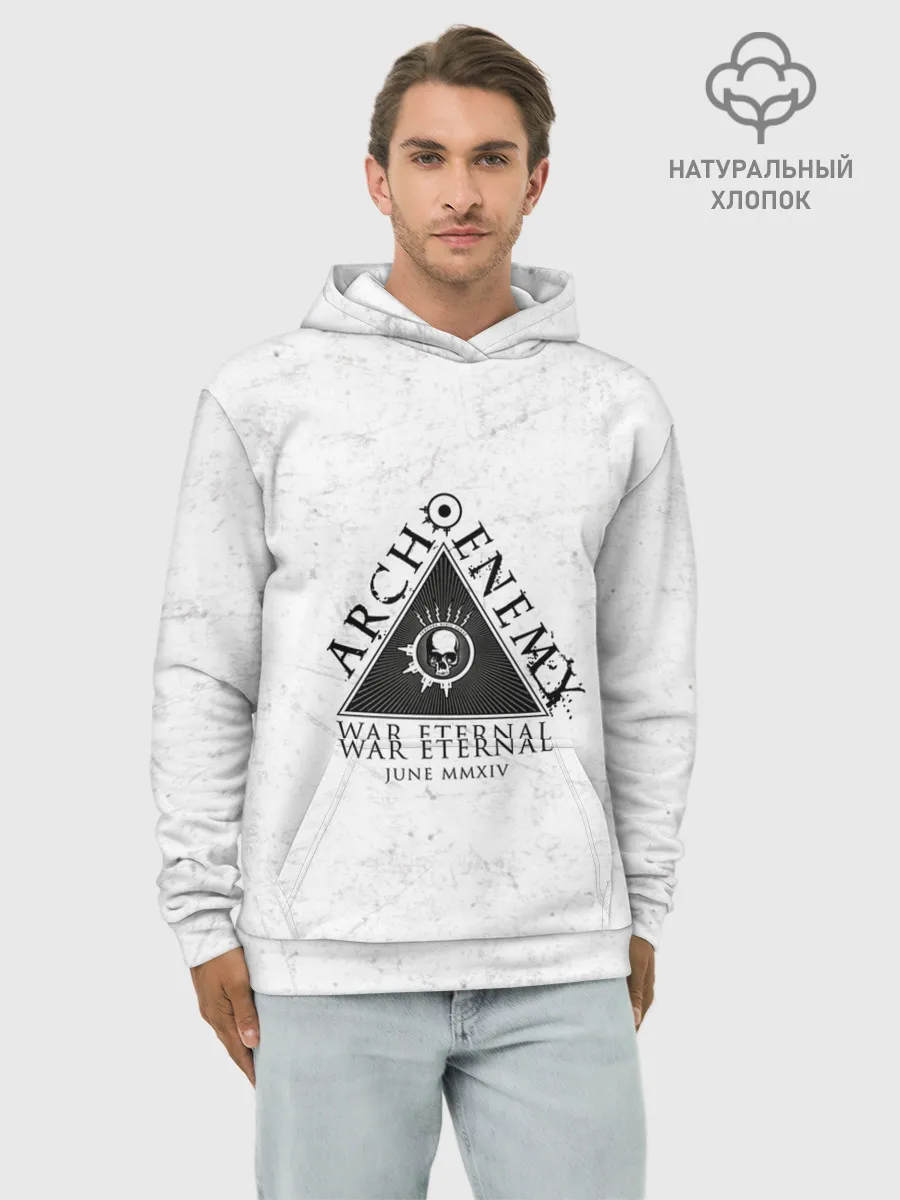 Худи мужской база хлопок / Arch Enemy