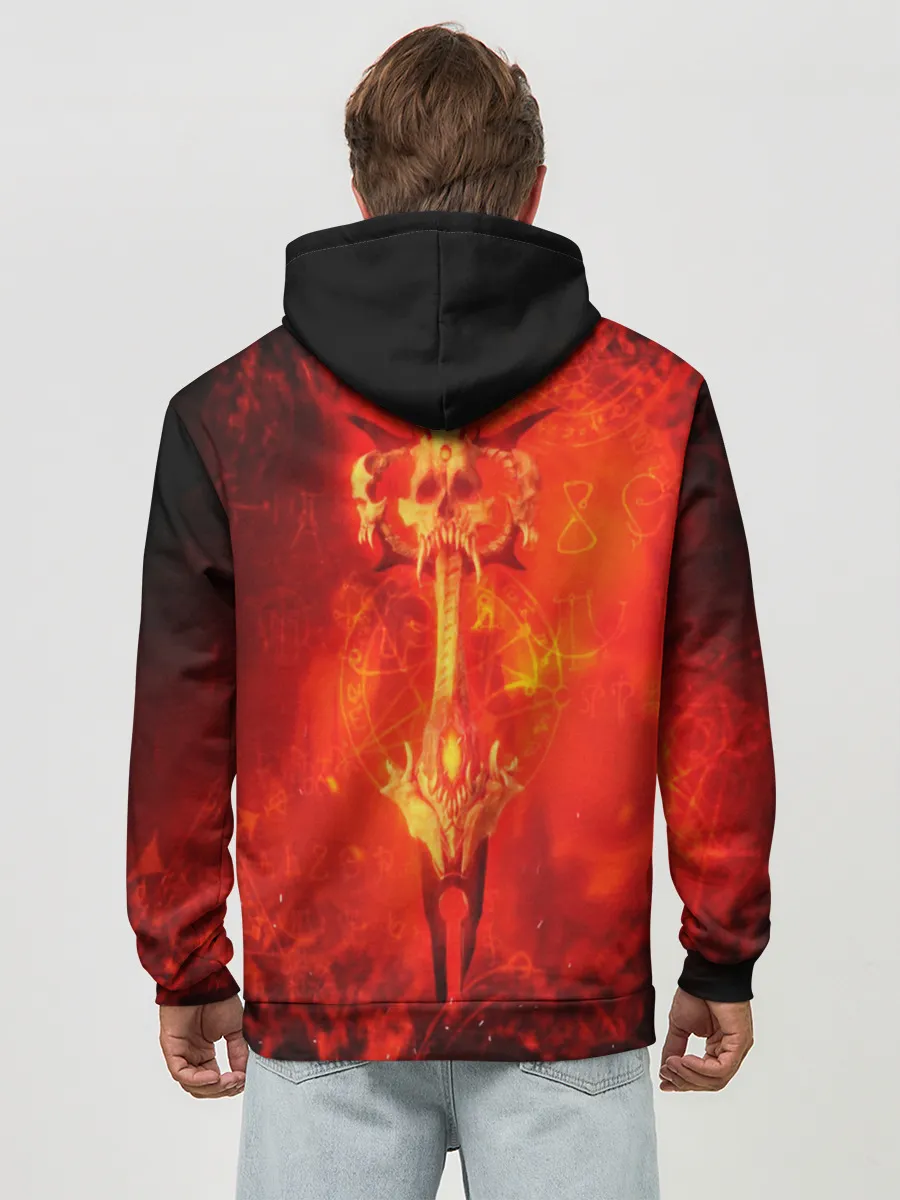 Худи мужской база хлопок / DOOM