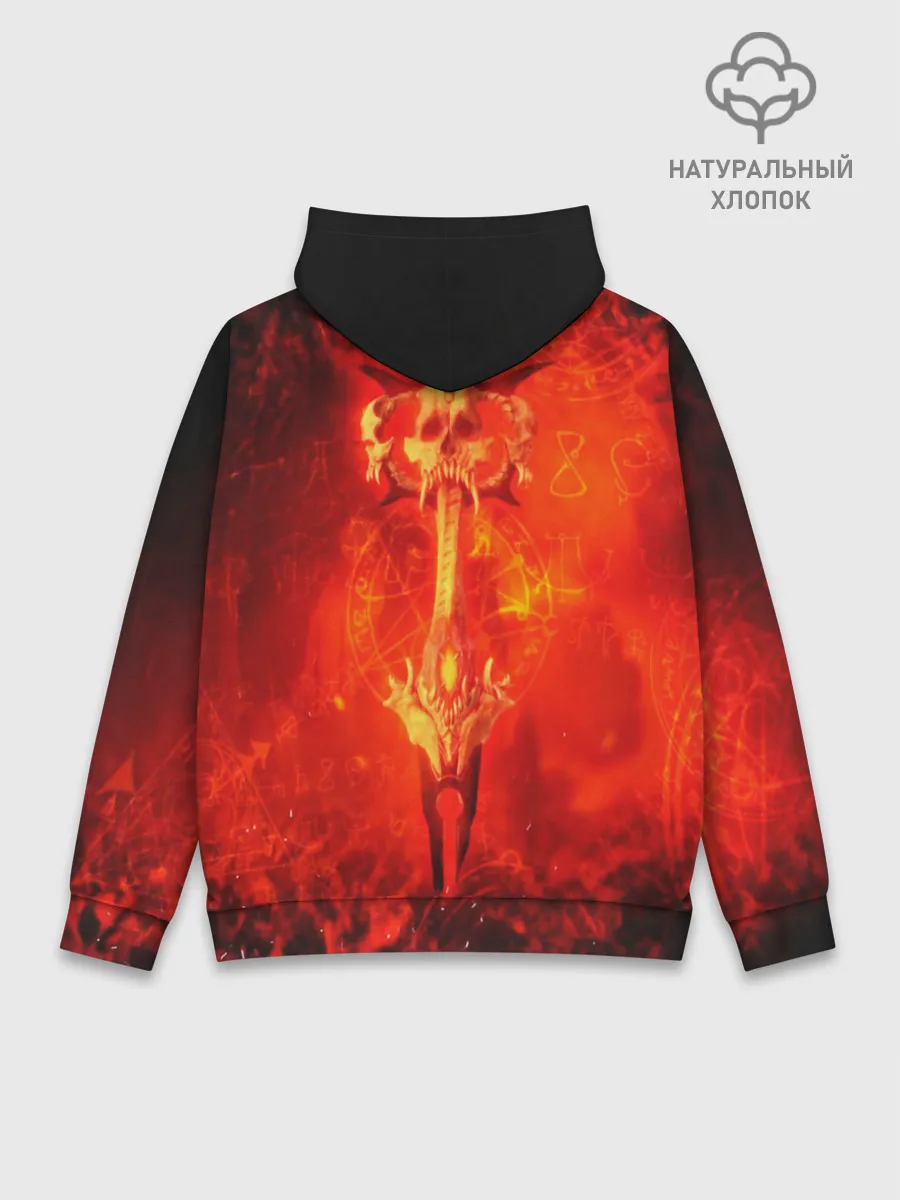 Худи мужской база хлопок / DOOM