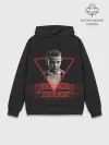 Худи мужской база хлопок / STRANGER THINGS