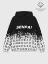 Худи мужской база хлопок / SENPAI