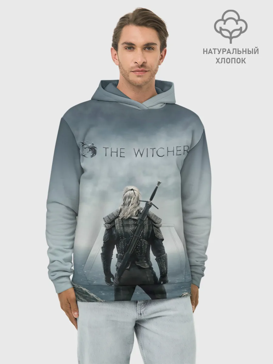 Худи мужской база хлопок / The Witcher