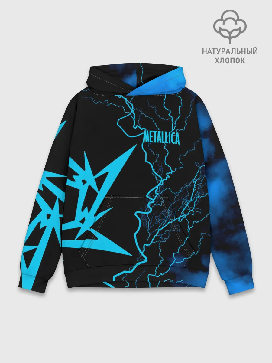 Худи мужской база хлопок / Metallica