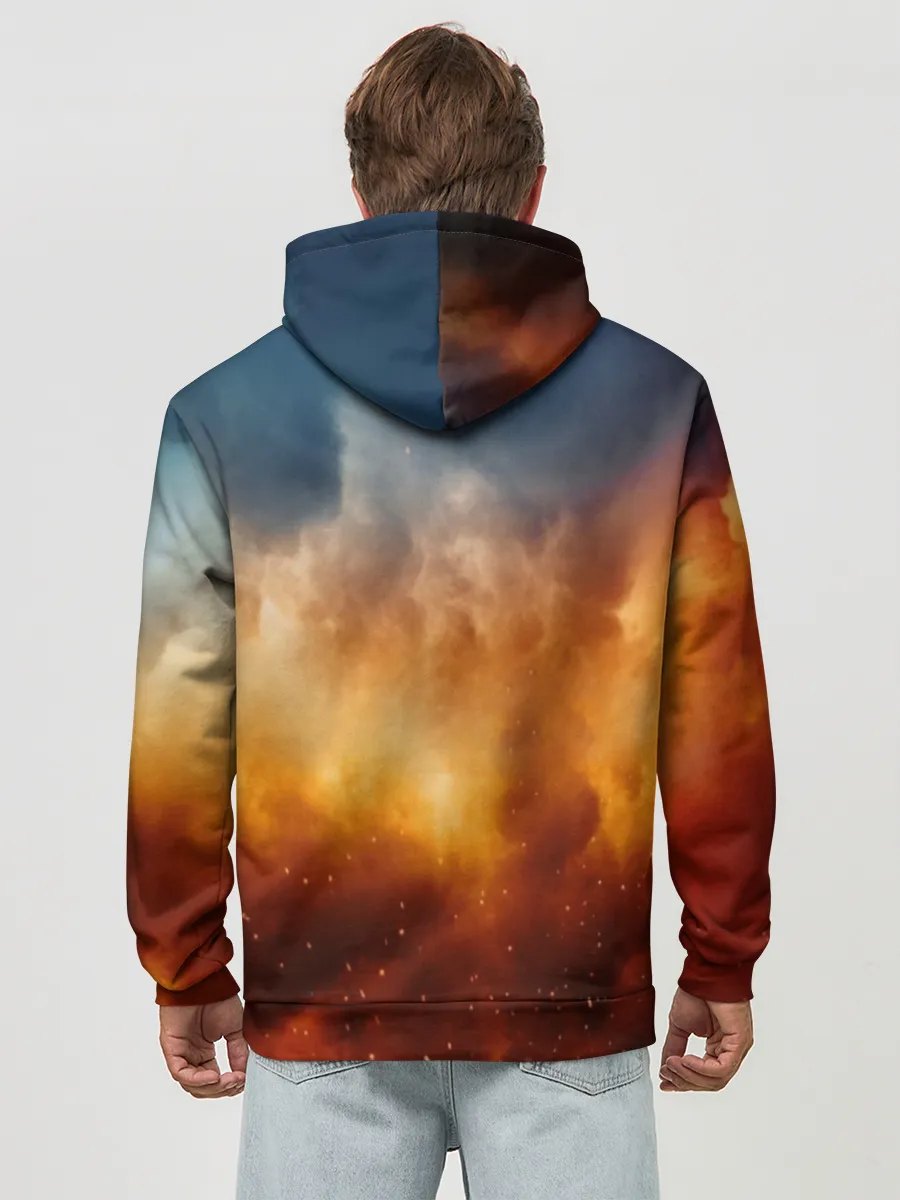 Худи мужской база хлопок / Good Omens