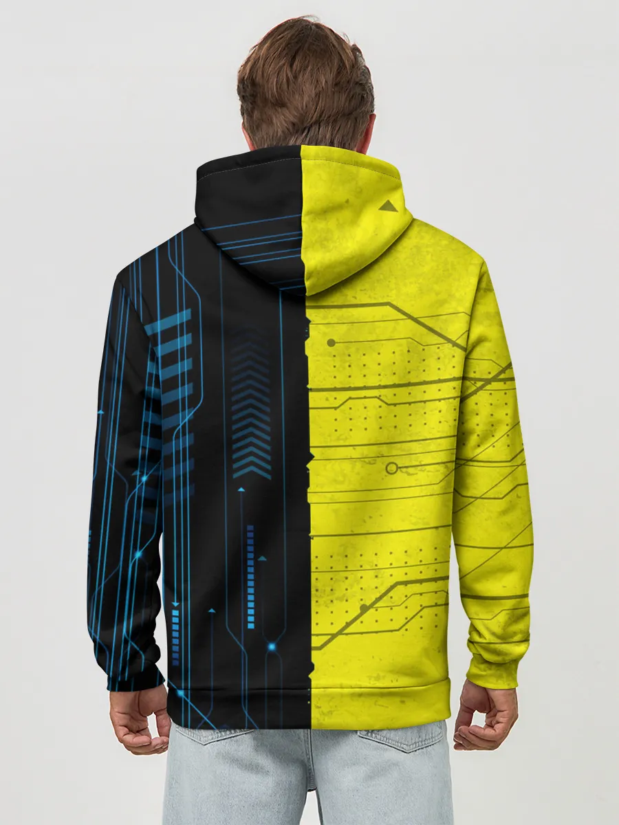 Худи мужской база хлопок / CYBERPUNK 2077