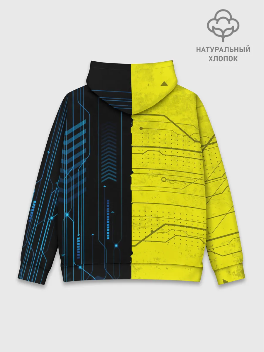 Худи мужской база хлопок / CYBERPUNK 2077