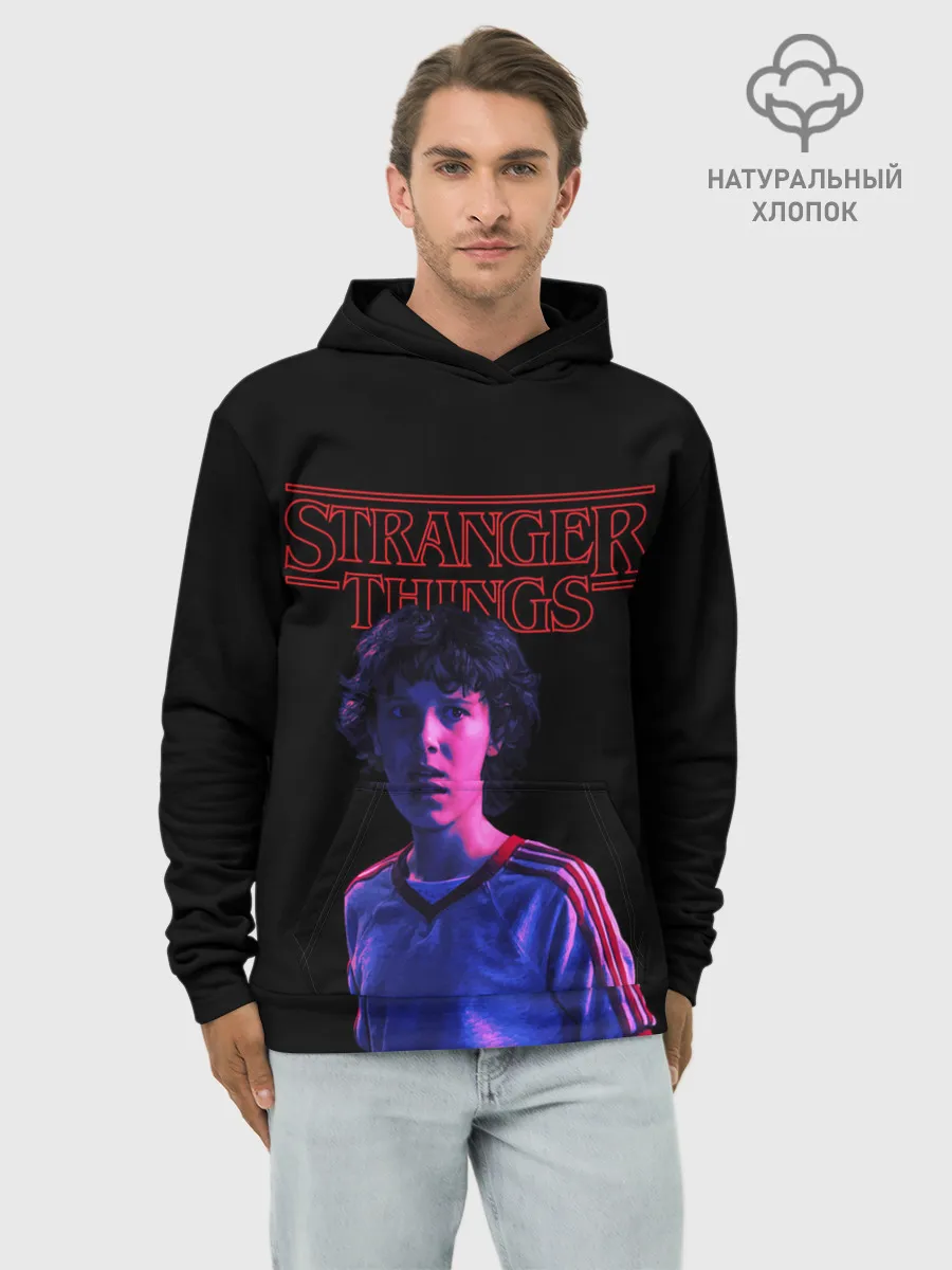 Худи мужской база хлопок / STRANGER THINGS - Дина