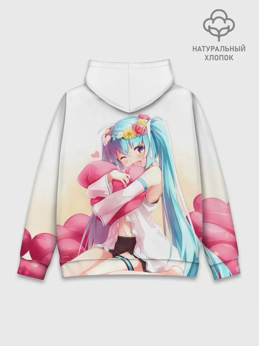 Худи мужской база хлопок / Милый ангел