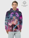 Худи мужской база хлопок / Geisga Hatsune Miku