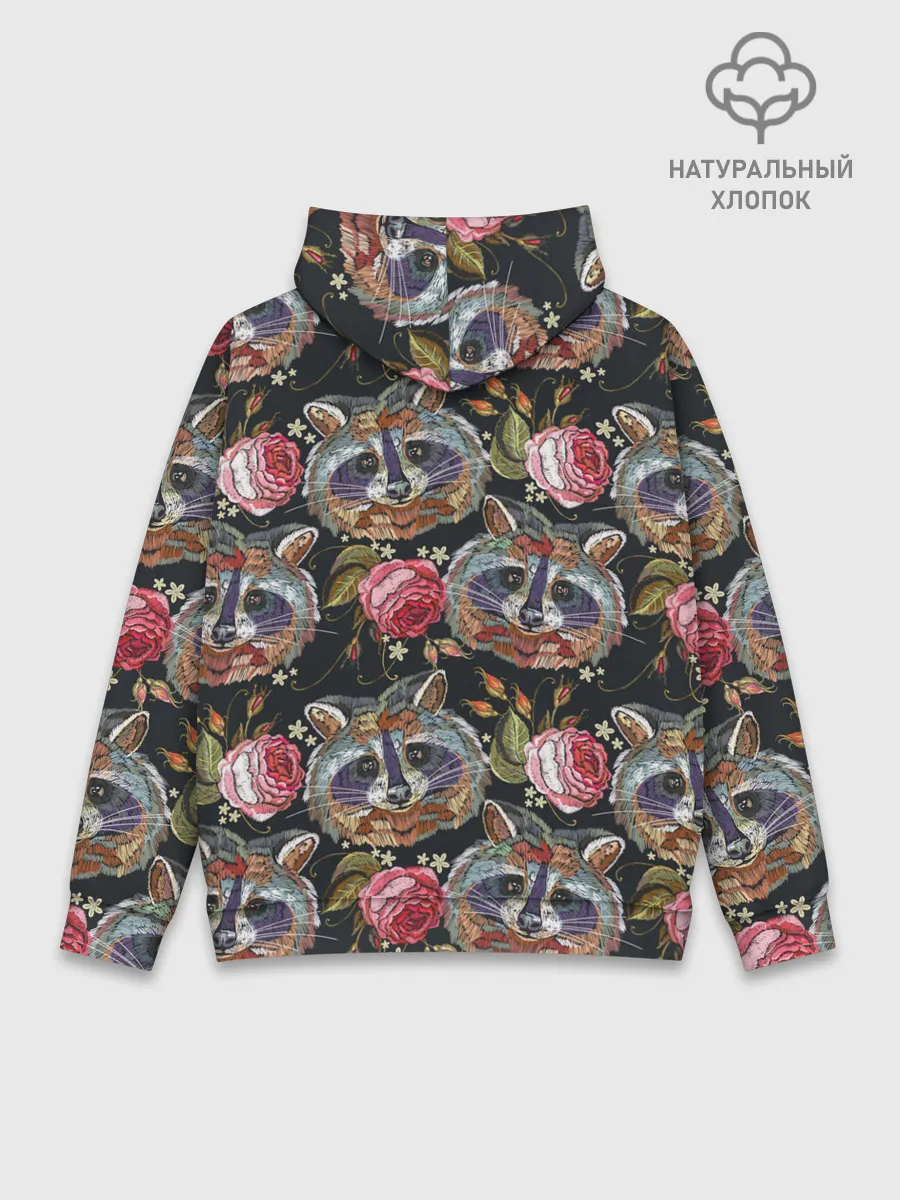 Худи мужской база хлопок / Еноты