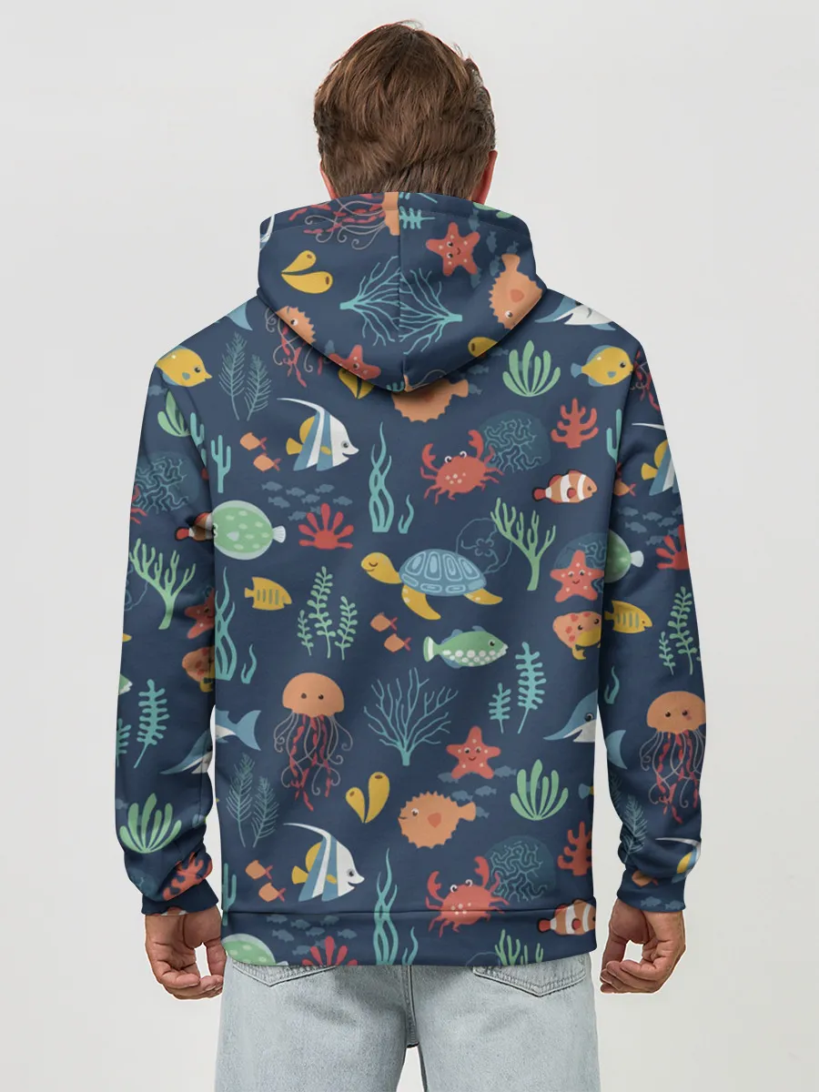 Худи мужской база хлопок / Завтрак