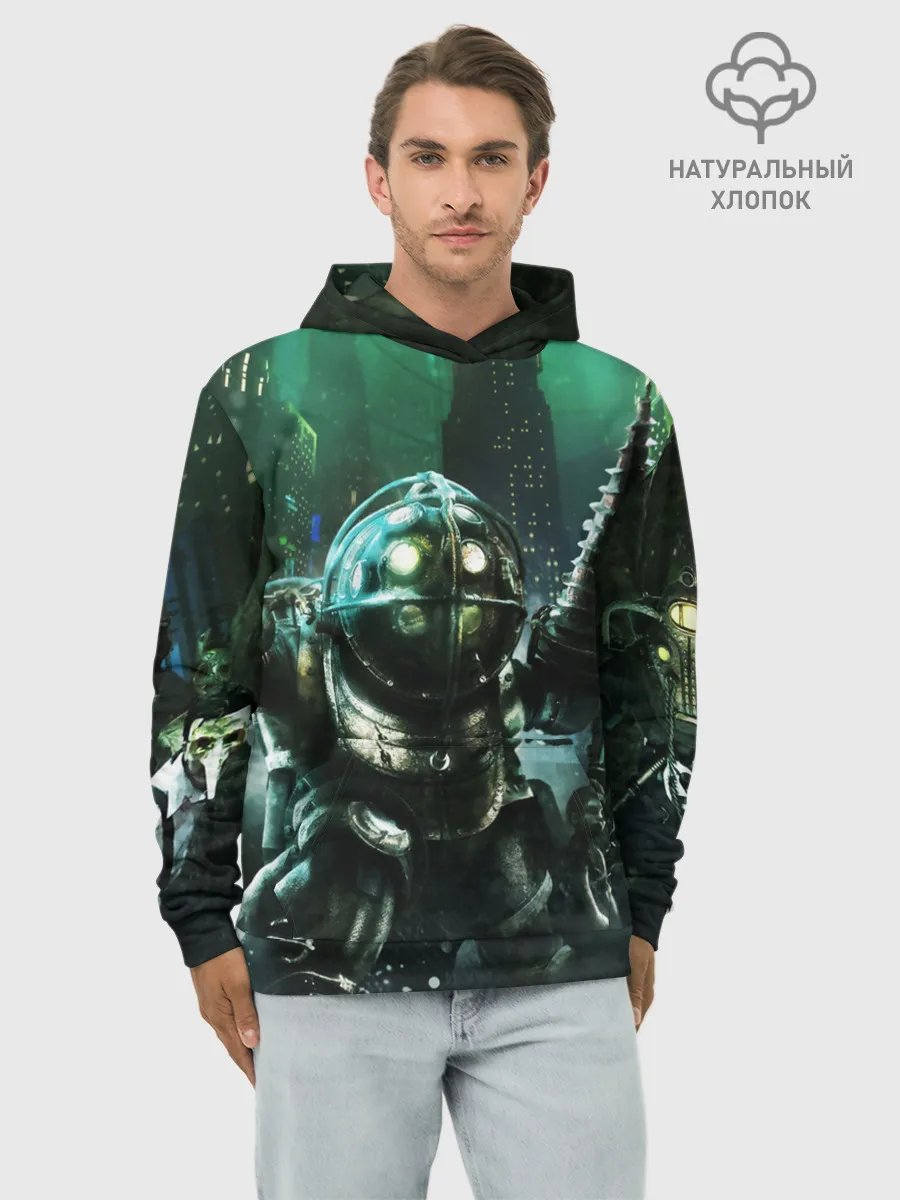 Худи мужской база хлопок / BIOSHOCK