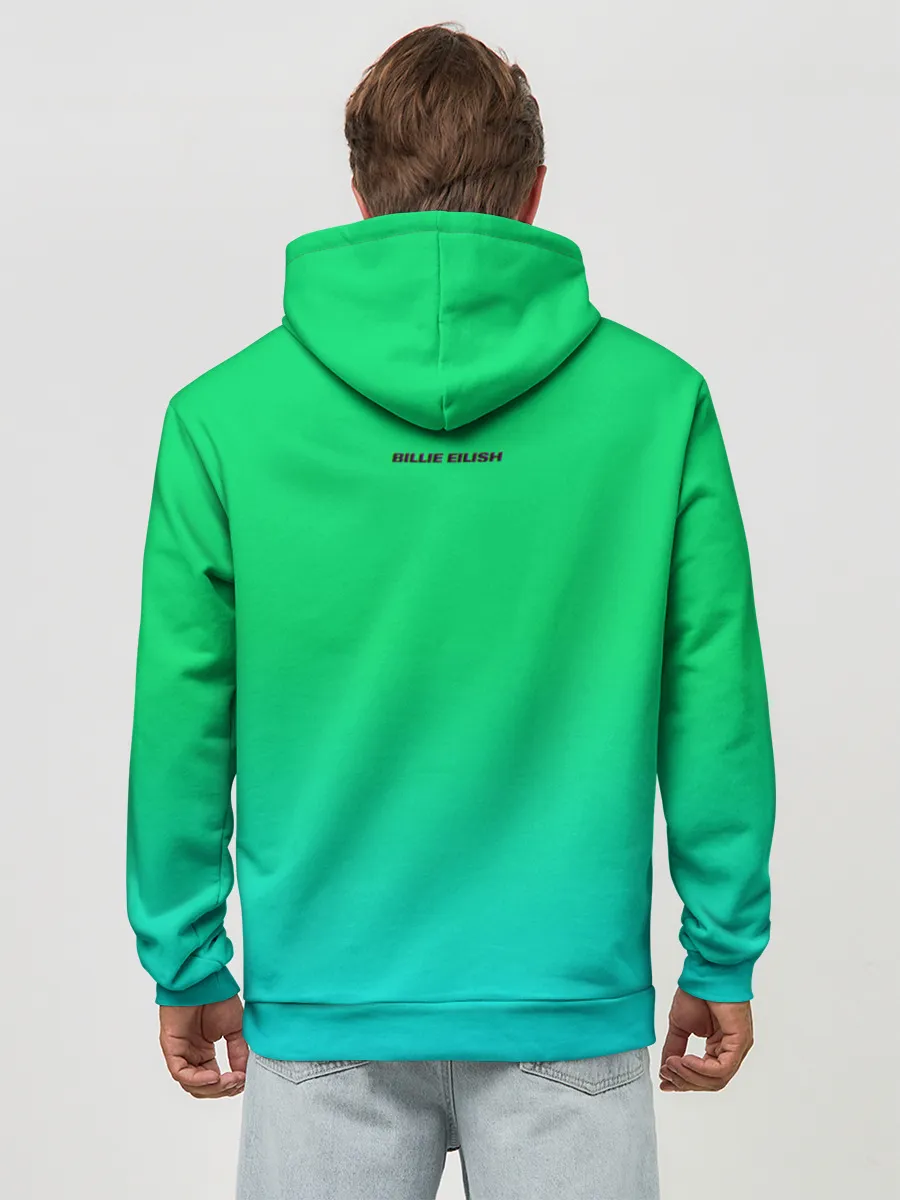 Худи мужской база хлопок / Billie Eilish