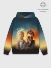 Худи мужской база хлопок / Good Omens