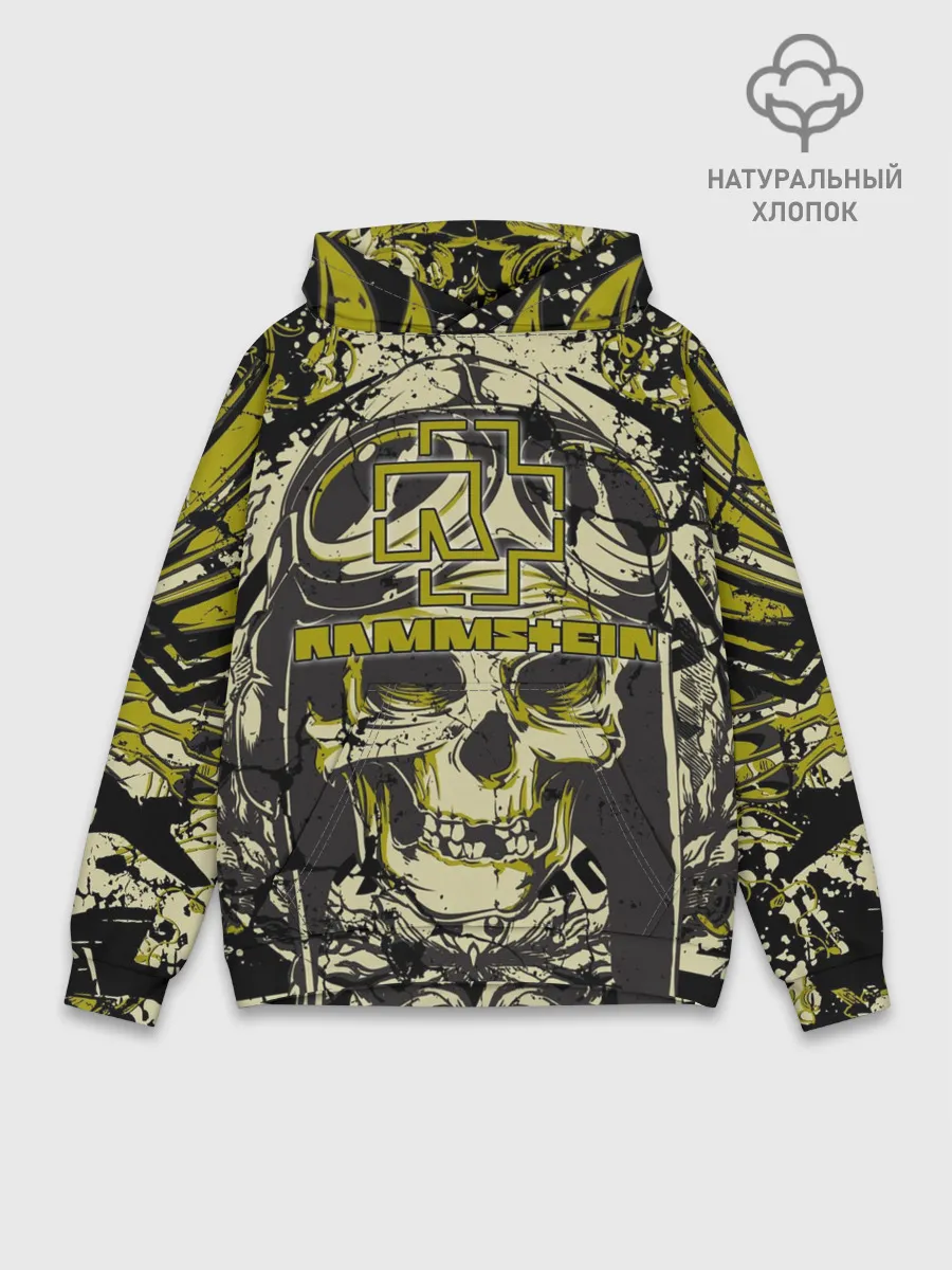 Худи мужской база хлопок / Rammstein