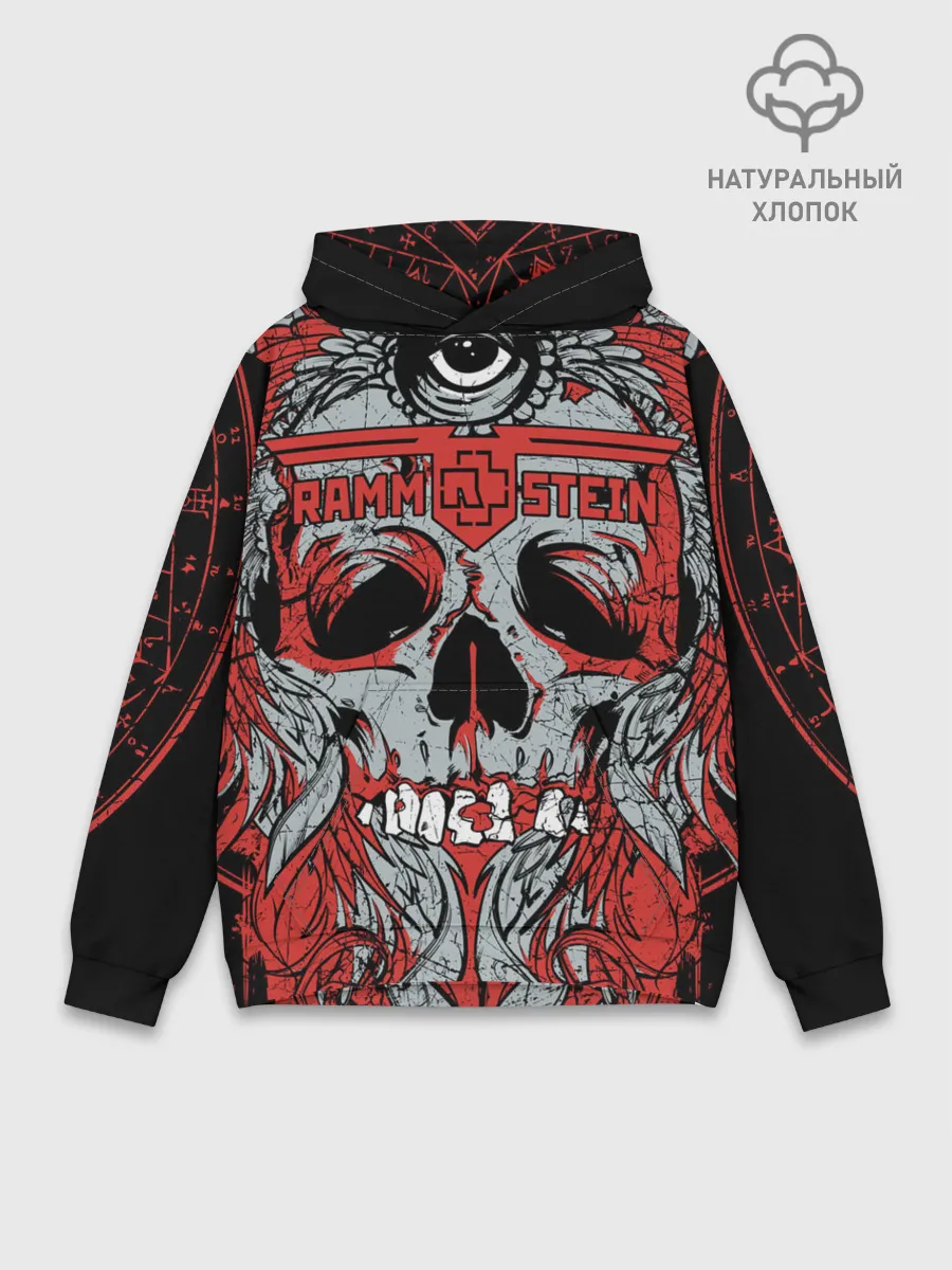 Худи мужской база хлопок / Rammstein