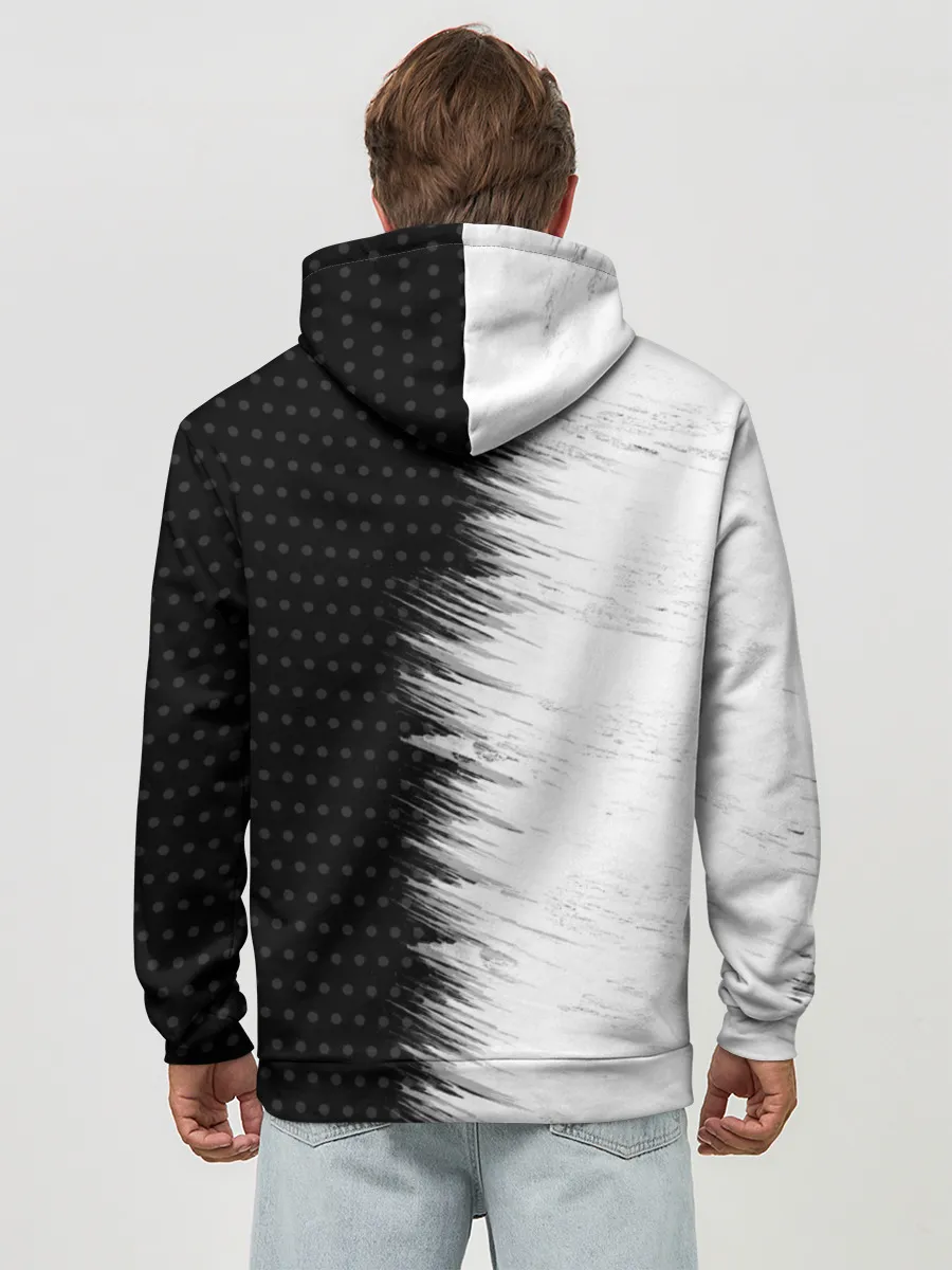 Худи мужской база хлопок / TESLA