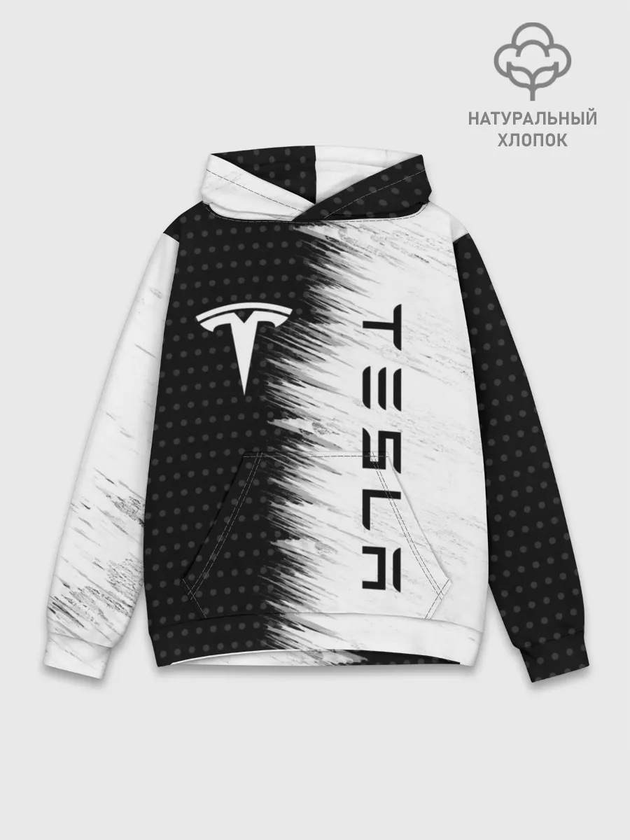 Худи мужской база хлопок / TESLA