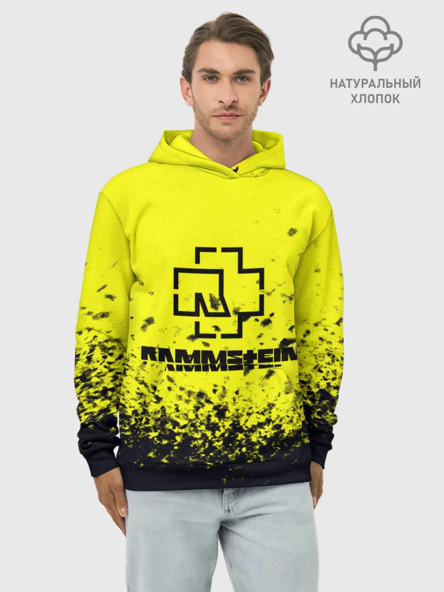 Худи мужской база хлопок / Rammstein.