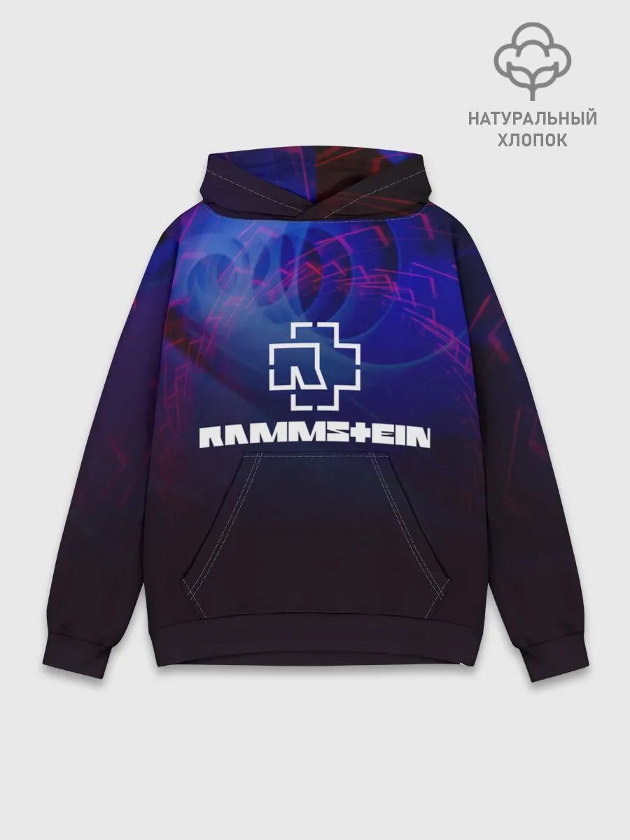 Худи мужской база хлопок / Rammstein.