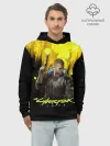 Худи мужской база хлопок / CYBERPUNK 2077