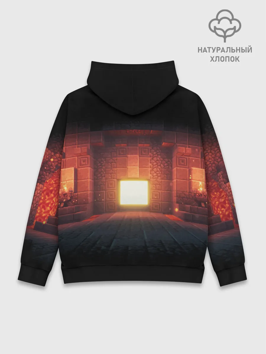 Худи мужской база хлопок / MINECRAFT: Dungeons