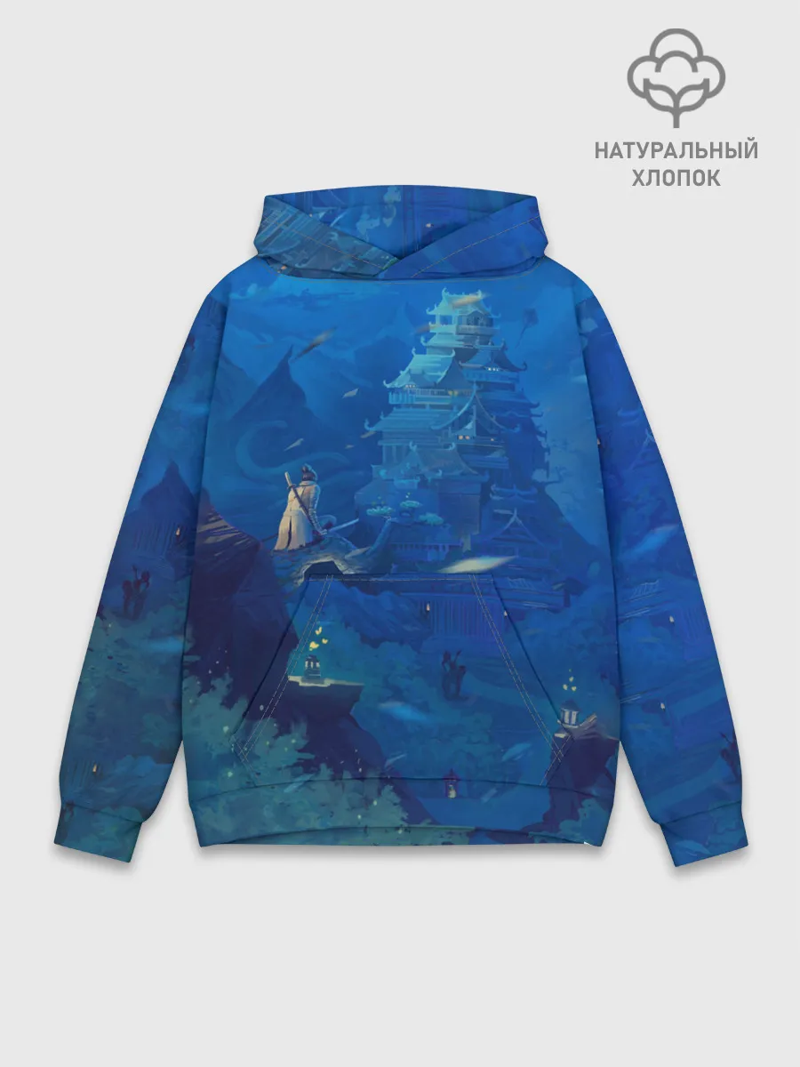 Худи мужской база хлопок / Sekiro