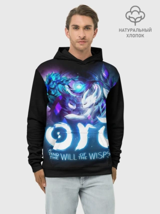 Худи мужской база хлопок / Ori and the Blind Forest