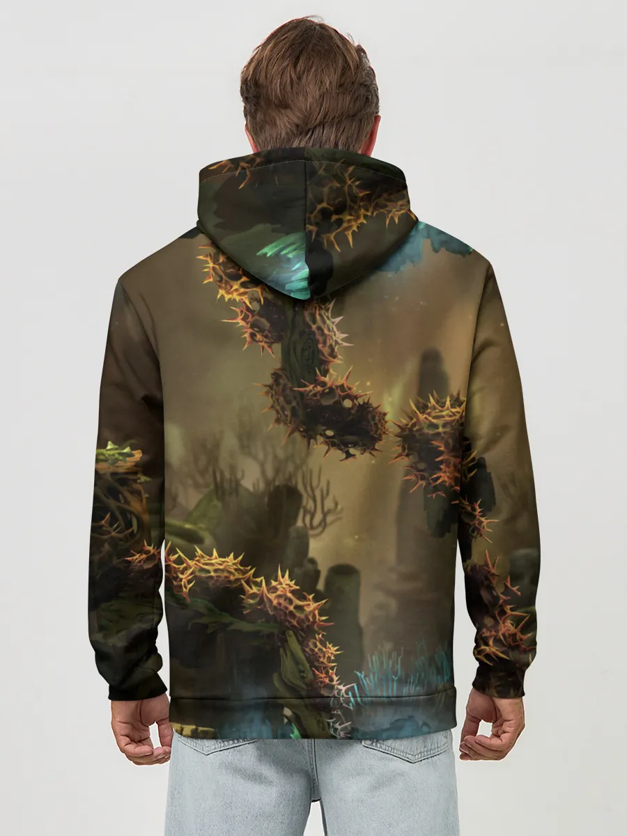 Худи мужской база хлопок / Ori and the Blind Forest