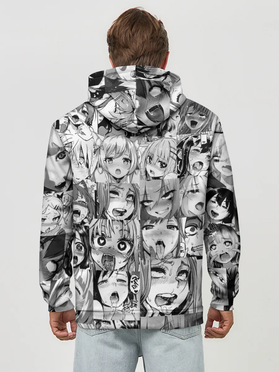 Худи мужской база хлопок / Японская анимация