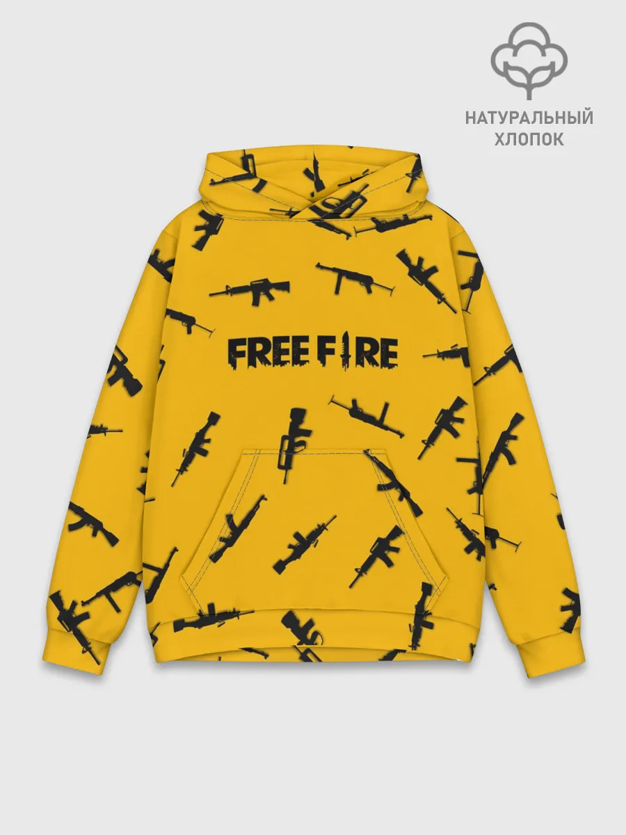 Худи мужской база хлопок / GARENA FREE FIRE