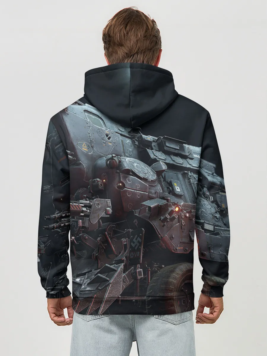 Худи мужской база хлопок / Wolfenstein