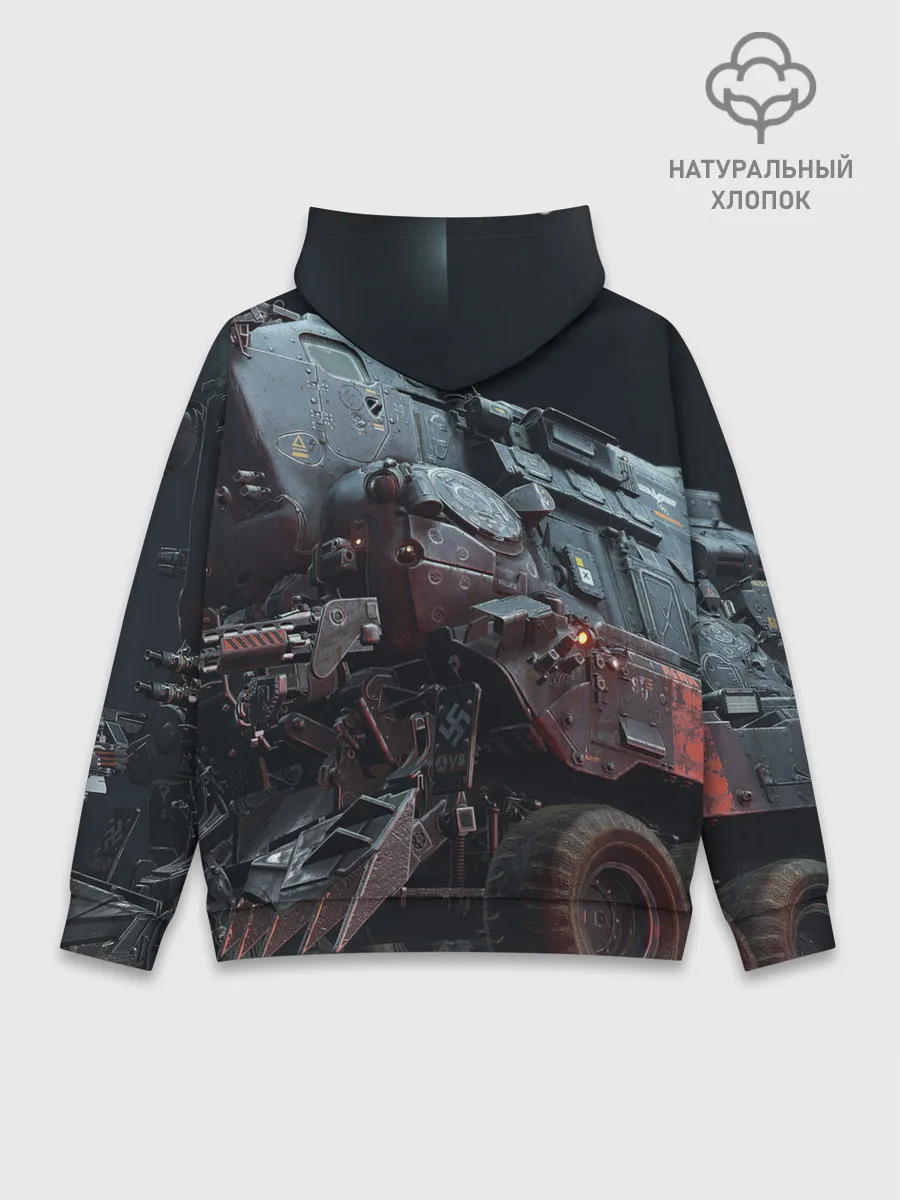 Худи мужской база хлопок / Wolfenstein