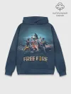 Худи мужской база хлопок / Free Fire