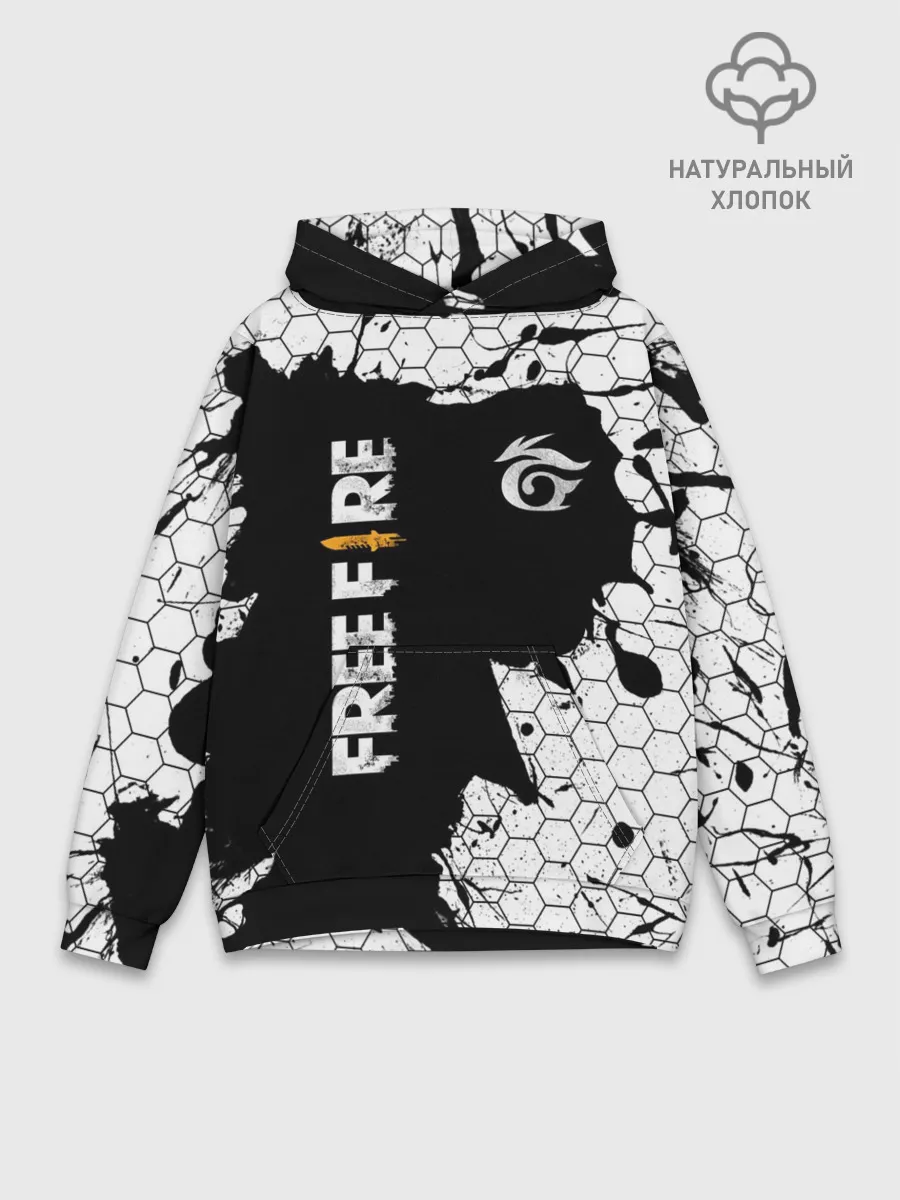 Худи мужской база хлопок / GARENA FREE FIRE