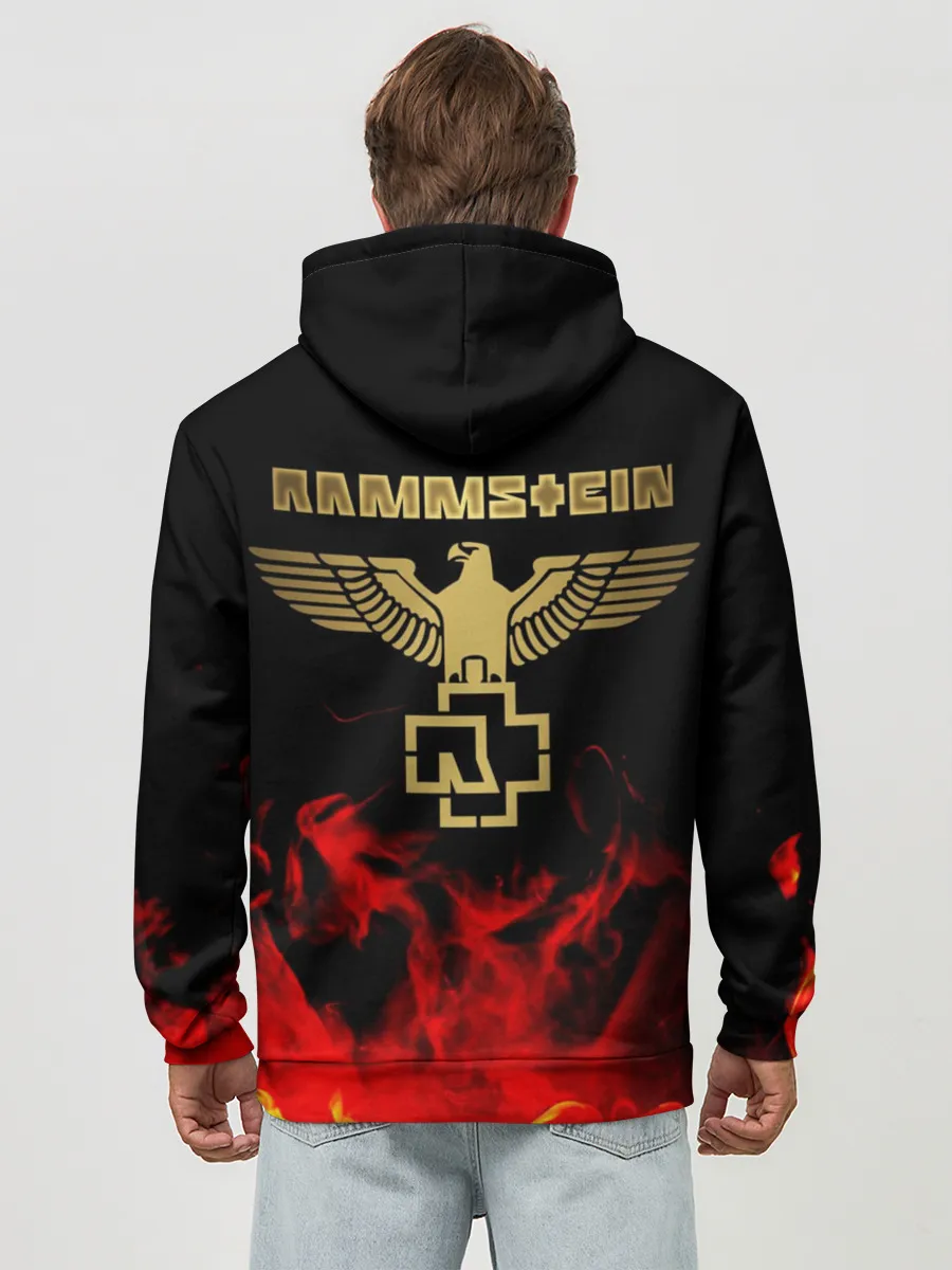 Худи мужской база хлопок / Rammstein