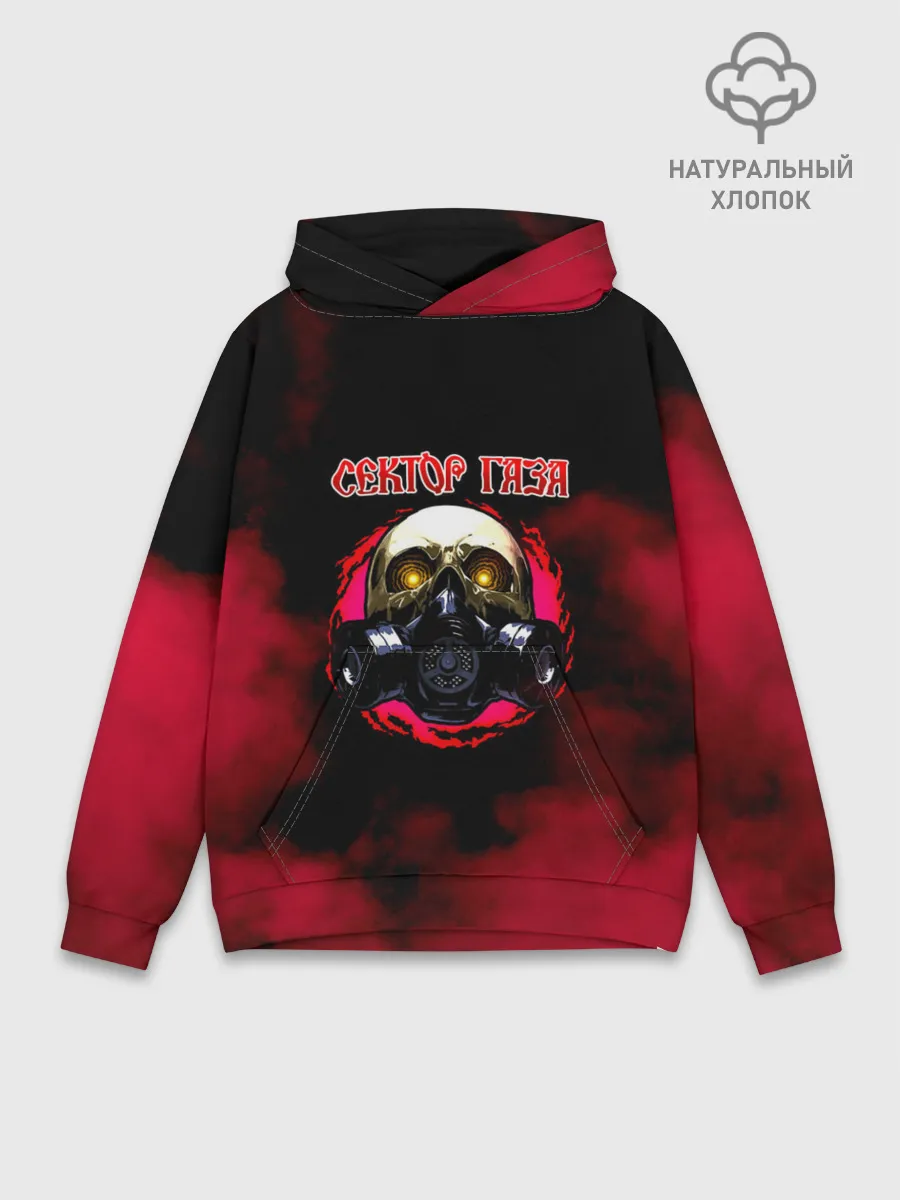 Худи мужской база хлопок / Сектор Газа