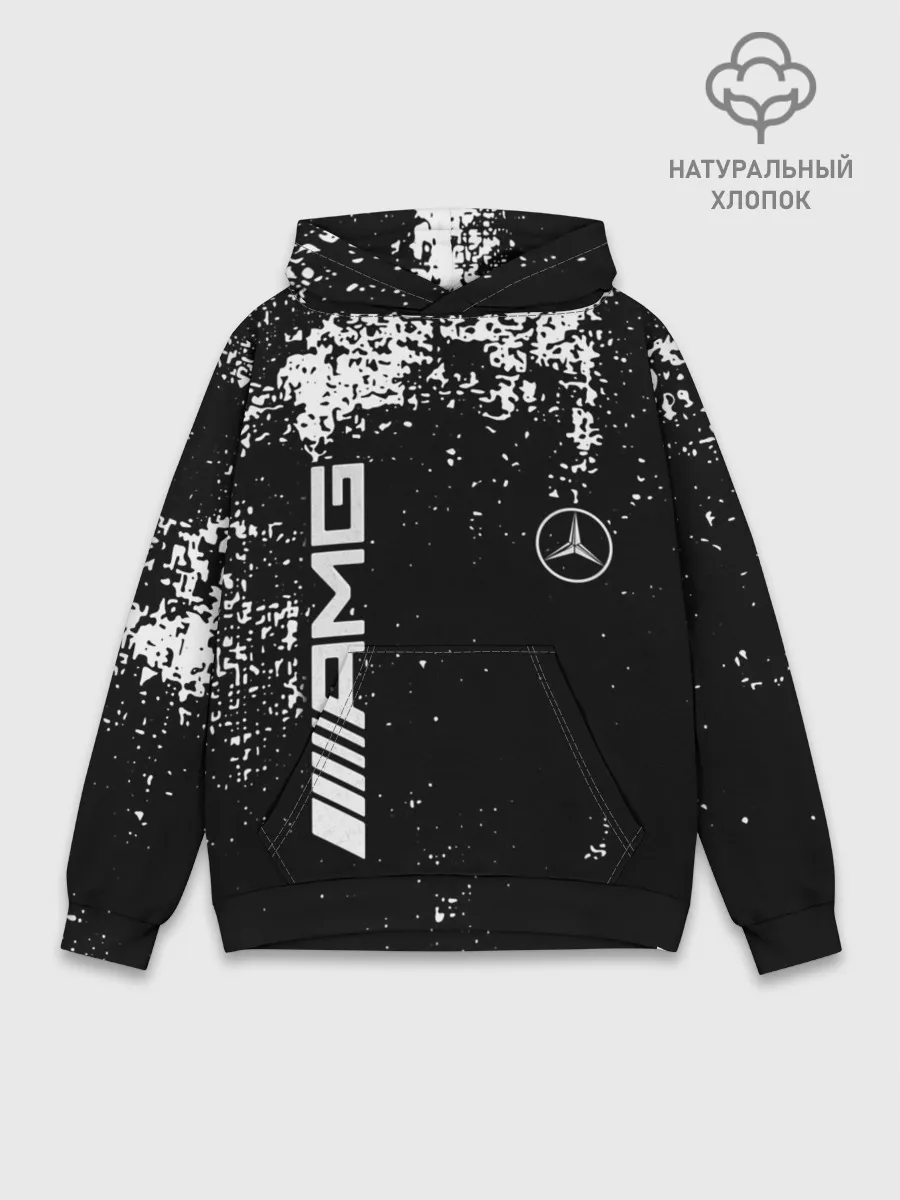 Худи мужской база хлопок / Mercedes