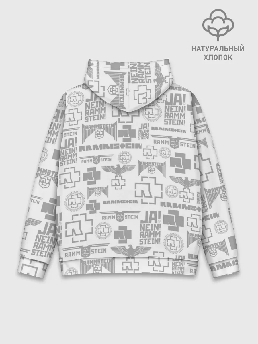 Худи мужской база хлопок / RAMMSTEIN