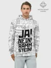Худи мужской база хлопок / RAMMSTEIN