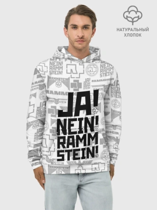 Худи мужской база хлопок / RAMMSTEIN