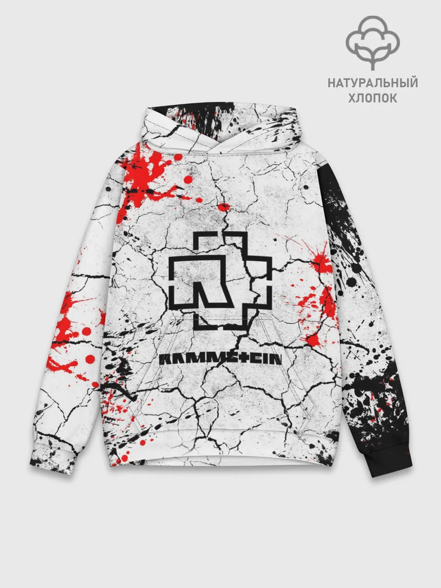 Худи мужской база хлопок / RAMMSTEIN