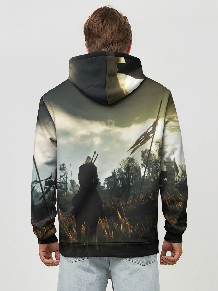 Худи мужской база хлопок / THE WITCHER 3