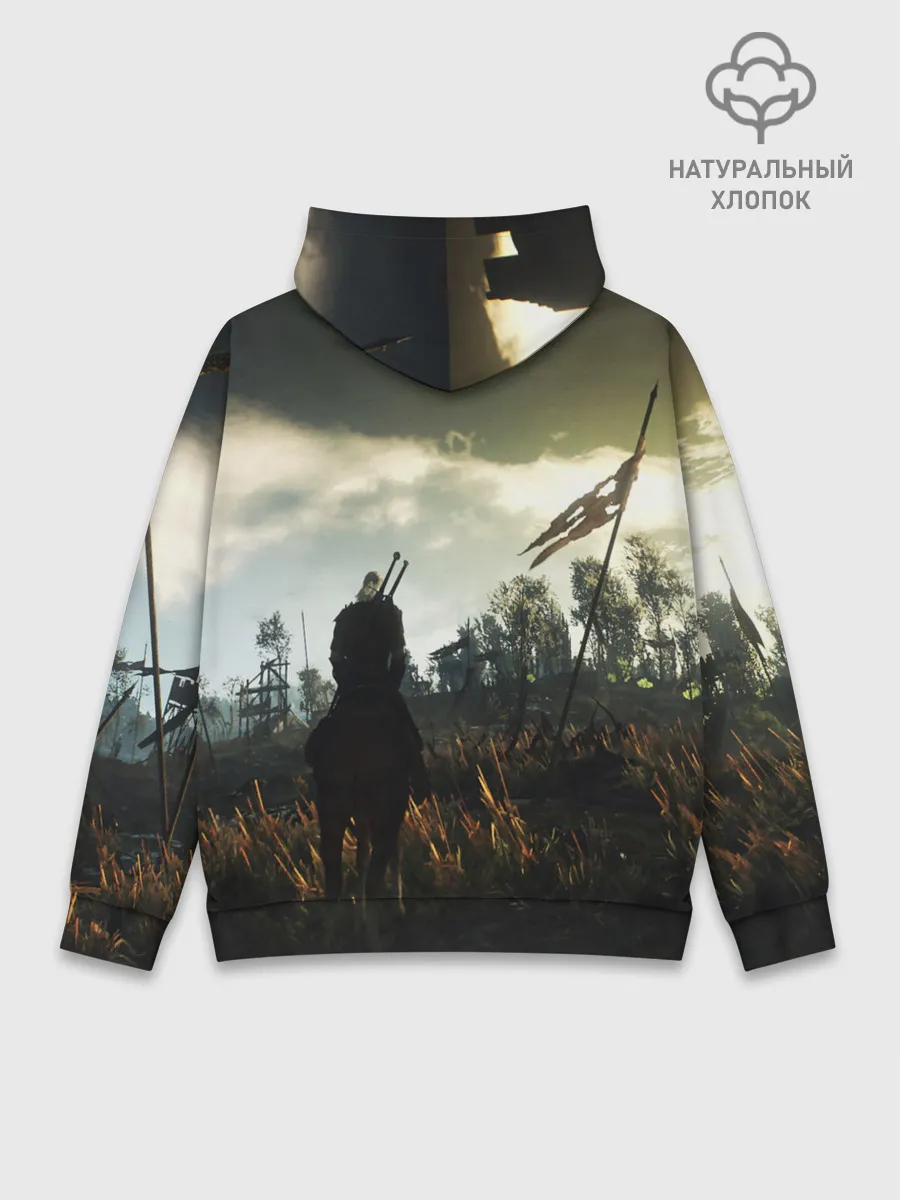 Худи мужской база хлопок / THE WITCHER 3