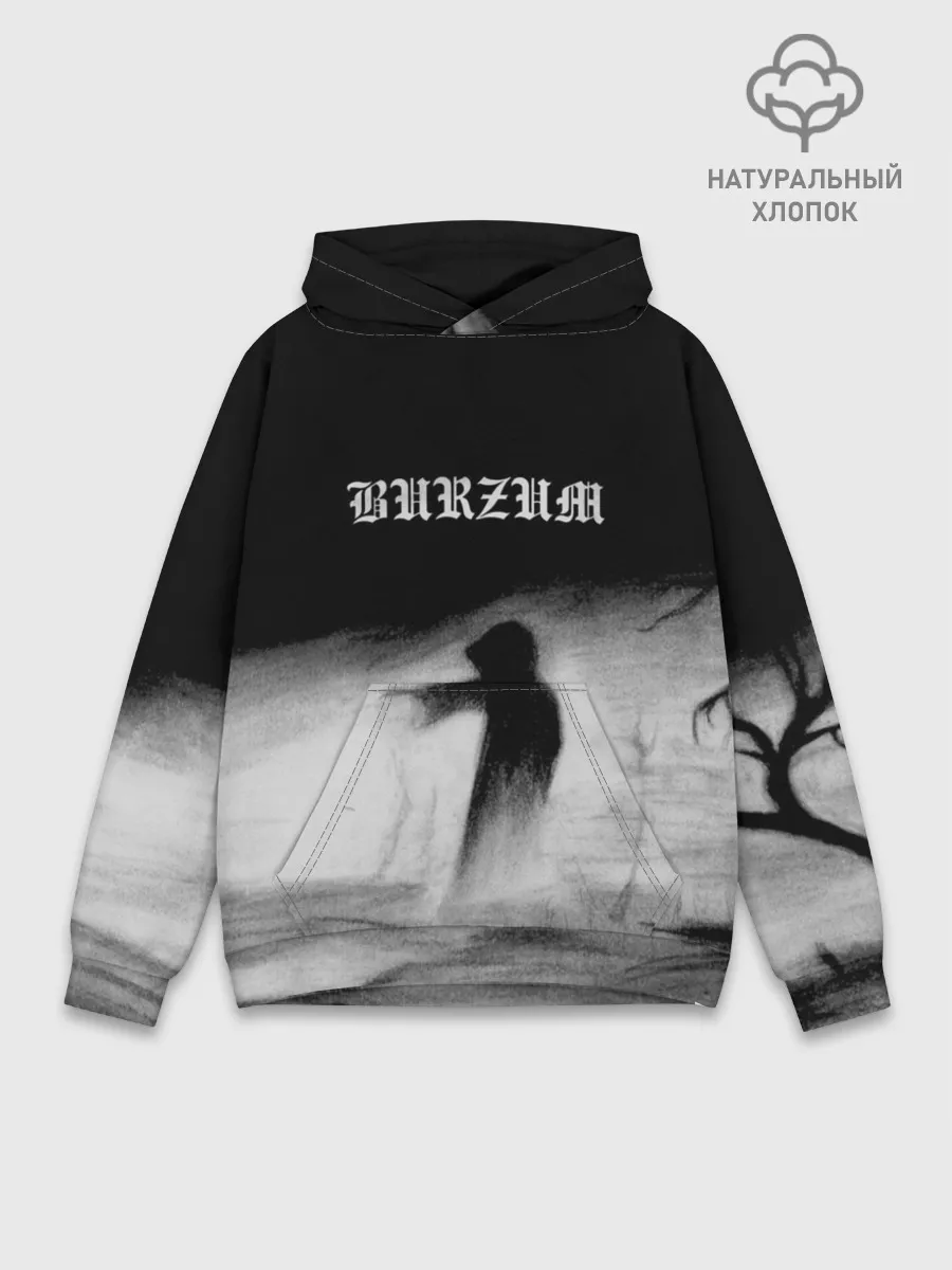 Худи мужской база хлопок / Burzum