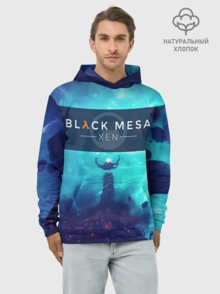 Худи мужской база хлопок / HALF-LIFE - Black Mesa: XEN