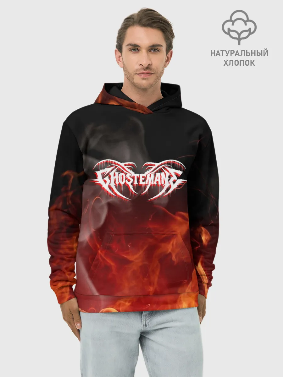 Худи мужской база хлопок / GHOSTEMANE