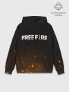 Худи мужской база хлопок / FREE FIRE