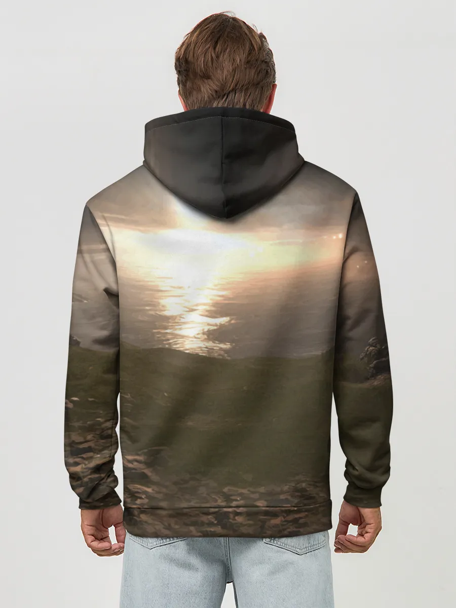 Худи мужской база хлопок / FREE FIRE - Caroline