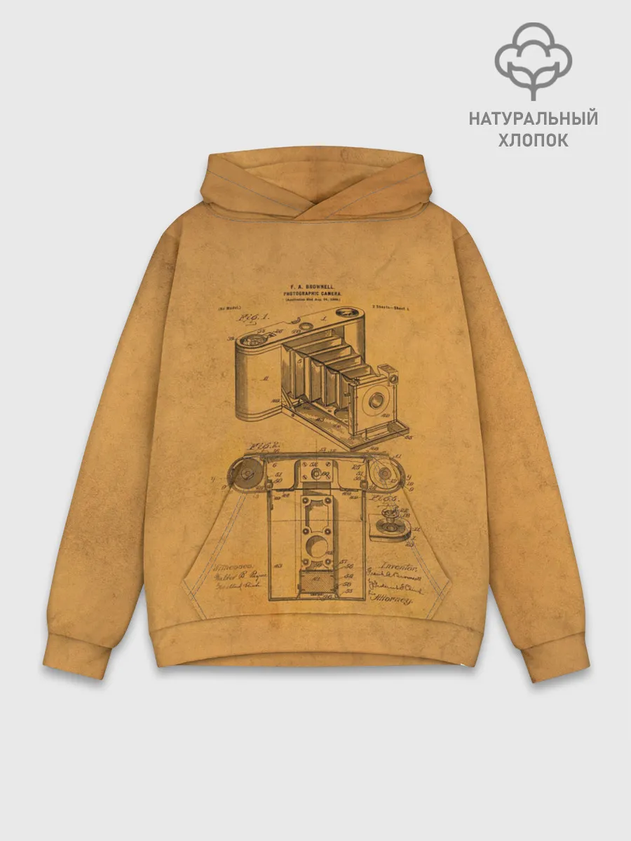 Худи мужской база хлопок / Photographic Camera Patent